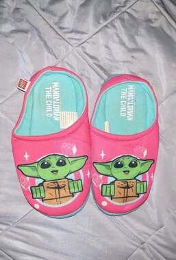 LEGO x Star Wars Mandalorian “The Child” GURU Pink Slippers – Kids Size 13–1